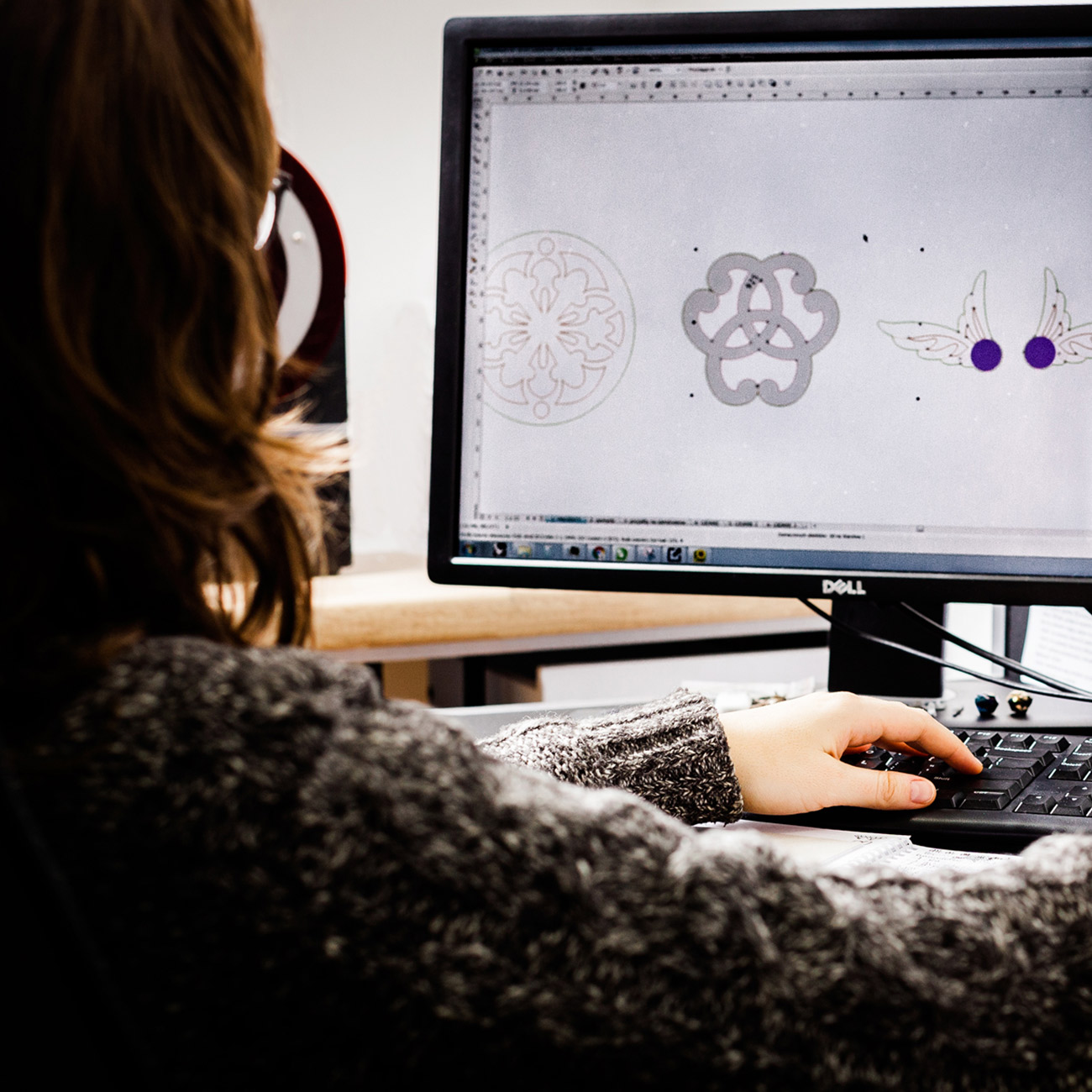 Designing original jewelry